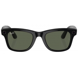 Умные очки Ray-Ban Meta* WayFarer (RW4006) Shiny Black/G15 Green 50мм(М), gen 1